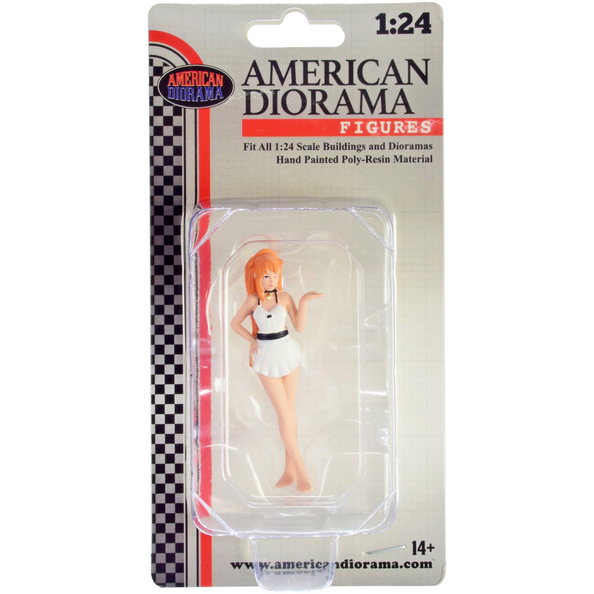 Amazon.co.jp: アメリカンジオラマ コスプレ 女の子 フィギュア 2 1/24